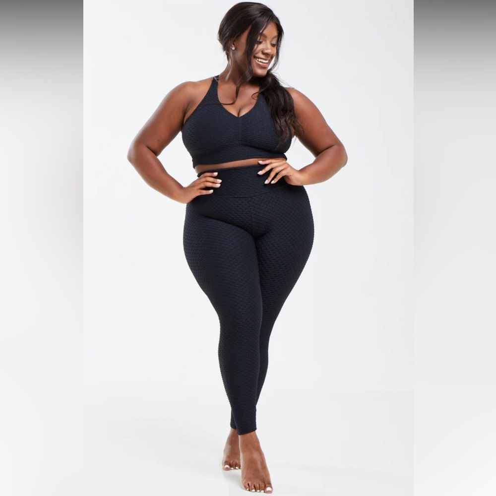 Booty By Brabants CROCO SKIN LEGGINGS BLACK